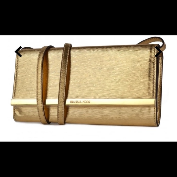 pale gold clutch